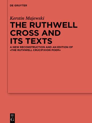 cover image of The Ruthwell Cross and its Texts